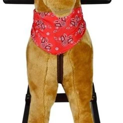 Trend24 Hobbelpaard - Schommelpaard - Hobbeldier - 74 X 30 X 64 Cm - Hout - Max 50KG -Babygyms || hobbelfiguren || vormenstoven Winkel 369x840