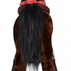 Infantastic GoodVibes - Hobbelpaard Voor Kinderen - Schommelpaard - Stevige Constructie - Knuffelzacht Met Geluidseffecten - Andalusiër Donkerbruin -Babygyms || hobbelfiguren || vormenstoven Winkel 424x840