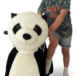 Petride By Rollzone Panda Elektrisch Rijdend Dier -Babygyms || hobbelfiguren || vormenstoven Winkel 448x840 2