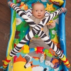 Lionelo Anika Plus - Babygym - 2 In 1 Speelkleed - 5 Speelgoed -Babygyms || hobbelfiguren || vormenstoven Winkel 471x840
