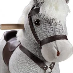 Tryco Milo Grijs Hobbelpaard 18m+ TR-120106 -Babygyms || hobbelfiguren || vormenstoven Winkel 532x840 1