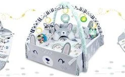 Kindertoys BabyGym Met Boog - - Speelmat Baby - Speelkleed Baby -Babygyms || hobbelfiguren || vormenstoven Winkel 550x153