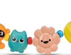 Lionelo Anika Plus Multicolor - Babygym - 2 In 1 Speelkleed - 5 Speelgoed -Babygyms || hobbelfiguren || vormenstoven Winkel 550x192