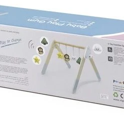 PolarB Houten Babygym 44085 -Babygyms || hobbelfiguren || vormenstoven Winkel 550x234