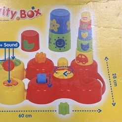 GOWI Activity Box Baby 12m+ -Babygyms || hobbelfiguren || vormenstoven Winkel 550x247 2