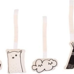 Childhome Baby Gym Figuurtjes - Canvas - Set Van 5