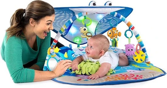 Bright Starts Mr. Ray Ocean Lights Activity Gym 5 Bright Starts Mr. Ray Ocean Lights Activity Gym - Afbeelding 5