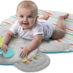 Bright Starts Hug-n-Cuddle Elephant Acitivity Gym / Speelmat -Babygyms || hobbelfiguren || vormenstoven Winkel 550x301 1