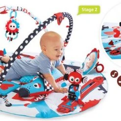 Yookidoo Speelkleed Met Bogen Gymotion Robo Playland -Babygyms || hobbelfiguren || vormenstoven Winkel 550x308 3