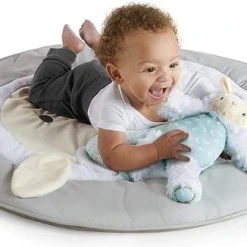 Babygym, Baby Cadeau - Jongen & Meisje, Dierenvriendjes Speelmat, Interactief Speelgoed - Multikleuren. -Babygyms || hobbelfiguren || vormenstoven Winkel 550x326 1