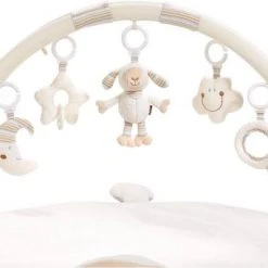Babygym, Baby Cadeau - Jongen & Meisje, Dierenvriendjes Speelmat, Interactief Speelgoed - Multikleuren. -Babygyms || hobbelfiguren || vormenstoven Winkel 550x342 1