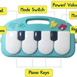 Babygym, Baby Cadeau - Jongen & Meisje, Dierenvriendjes Speelmat, Interactief Speelgoed – Multikleuren -Babygyms || hobbelfiguren || vormenstoven Winkel 550x352 9