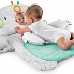Babygym, Baby Cadeau - Jongen & Meisje, Dierenvriendjes Speelmat, Interactief Speelgoed - Multikleuren. -Babygyms || hobbelfiguren || vormenstoven Winkel 550x355 3