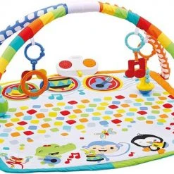 Babygym, Baby Cadeau - Jongen & Meisje, Dierenvriendjes Speelmat, Interactief Speelgoed – Multikleuren