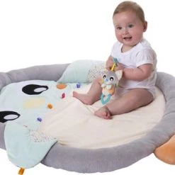 Playgro Snuggle Me Penguin Tummy Time Gym - Babygym Met Buikligkussen - Speelkleed - Speeltapijt -Babygyms || hobbelfiguren || vormenstoven Winkel 550x358 1