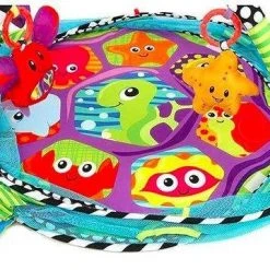 MIRO Babygym Schildpad 3 In 1 Speelmat + Ballenbak 0 Tot 2 Jaar Fairchild -Babygyms || hobbelfiguren || vormenstoven Winkel 550x359 1