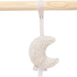Jollein Babygym Speeltjes - Moon - Nougat - 4 Stuks -Babygyms || hobbelfiguren || vormenstoven Winkel 550x364 2
