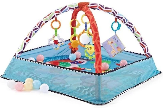 Toys&stuff Babygym- Baby Speelkleed – Baby Speelgoed – Baby Speelmat - Zwart - Cadeau 3 Toys&stuff Babygym- Baby Speelkleed – Baby Speelgoed – Baby Speelmat - Zwart - Cadeau - Afbeelding 3