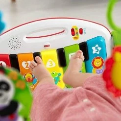Babygym, Baby Cadeau - Jongen & Meisje, Dierenvriendjes Speelmat, Interactief Speelgoed - Multikleuren. -Babygyms || hobbelfiguren || vormenstoven Winkel 550x366 109