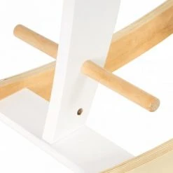 Mamabrum Houten Hobbelpaard - Wit - Hobbel Paard / Dier Schommelpaard Hobbeldier Wip Schommeldier Hout - 1 2 3 4 Jaar - Hobbelfiguur Baby Hobbeldieren Schommelpaardje Schommeldieren -Babygyms || hobbelfiguren || vormenstoven Winkel 550x366 144