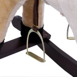 Merkloos Hobbelpaard Shaggy Met Zadel -Babygyms || hobbelfiguren || vormenstoven Winkel 550x366 167