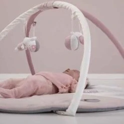 Nijntje Speelkleed Met Boog Pink Baby Rib -Babygyms || hobbelfiguren || vormenstoven Winkel 550x366 50