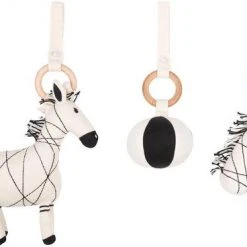 Little Indians Babygym Accessoires Zebra - 3 Stuks