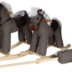 Tryco Milo Grijs Hobbelpaard 18m+ TR-120106 -Babygyms || hobbelfiguren || vormenstoven Winkel 550x368 15
