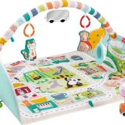 Fisher-Price City Activity Center Met Jumbo Speelmat -Babygyms || hobbelfiguren || vormenstoven Winkel 550x369 8