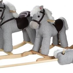 Tryco Milo Bruin Hobbelpaard 18m+ TR-120108 -Babygyms || hobbelfiguren || vormenstoven Winkel 550x372 4