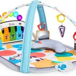 Babygym, Baby Cadeau - Jongen & Meisje, Dierenvriendjes Speelmat, Interactief Speelgoed - Multikleuren. -Babygyms || hobbelfiguren || vormenstoven Winkel 550x373 3