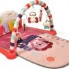 Merkloos Muziek Baby Mat Met Speeltjes En Piano Voor Baby 0-2 Jaar - Babymat - Baby Speelmat - Interactief Speelmat Met Kleine Speeltjes En Centimers Roze