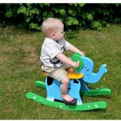 Baninni Hobbeldier Rocking Animals Charlie De Giraf -Babygyms || hobbelfiguren || vormenstoven Winkel 550x380 10