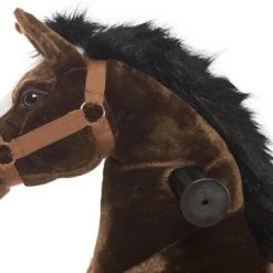 Animal Riding Paard Amadeus Small Bruin - Rijdend Paardenspeelgoed - Paardenspeelgoed - Zadelhoogte 56 CM - Verstelbaar Pedaal In 3 Standen - Afneembaar Zadel. -Babygyms || hobbelfiguren || vormenstoven Winkel 550x382 13