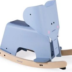Janod Hobbelpaard Olifant -Babygyms || hobbelfiguren || vormenstoven Winkel 550x382 15
