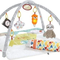 Fisher-Price Baby Gym - Speelmat Met 21 Zintuigelijke Ontdekkingsspeeltjes