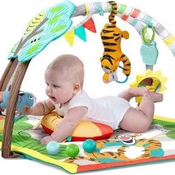 Disney Baby Winnie The Pooh Happy Can Bee Activity Gym, Speeldeken Met Speelboog, -Babygyms || hobbelfiguren || vormenstoven Winkel 550x384 11