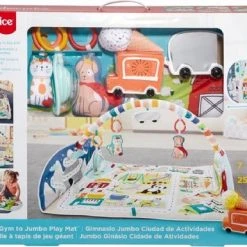 Fisher-Price City Activity Center Met Jumbo Speelmat -Babygyms || hobbelfiguren || vormenstoven Winkel 550x385 7