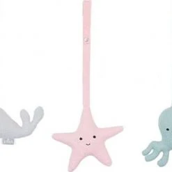 Jollein Speeltjes Set Tiny Waflle - (3 Stuks) Excl. Babygym Multi Colour -Babygyms || hobbelfiguren || vormenstoven Winkel 550x386 1