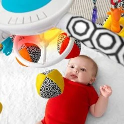 Babygym, Baby Cadeau - Jongen & Meisje, Dierenvriendjes Speelmat, Interactief Speelgoed – Multikleuren -Babygyms || hobbelfiguren || vormenstoven Winkel 550x389 1