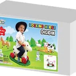 Akar Toys - Rocking Horse – Speelgoed/ Speelgoed 2 Jaar – Hobbelpaard / Hobbeldier / Schommelpaard - Wit/Groen/Rood – 49x57cm 9 Akar Toys - Rocking Horse – Speelgoed/ Speelgoed 2 Jaar – Hobbelpaard / Hobbeldier / Schommelpaard - Wit/Groen/Rood – 49x57cm -Babygyms || hobbelfiguren || vormenstoven Winkel 550x391 3