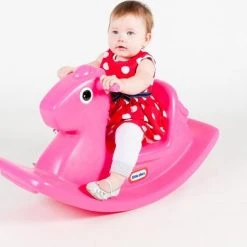 Little Tikes Hobbelpaard - Roze -Babygyms || hobbelfiguren || vormenstoven Winkel 550x392 11