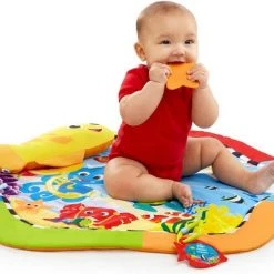 Babygym, Baby Cadeau - Jongen & Meisje, Dierenvriendjes Speelmat, Interactief Speelgoed - Multikleuren. -Babygyms || hobbelfiguren || vormenstoven Winkel 550x400 7