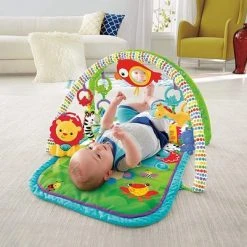 Fisher-Price 3-In-1 Musical Rainforest Activity Gym - Duurzame Verpakking -Babygyms || hobbelfiguren || vormenstoven Winkel 550x401 3