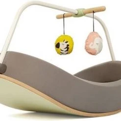 Mamatoyz Babygym - Loop 3-in-1 - Katoen/hout - 90 X 50 Cm - Grijs -Babygyms || hobbelfiguren || vormenstoven Winkel 550x402 2