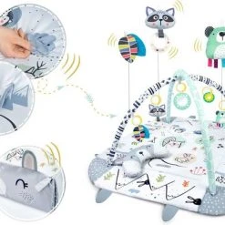 Kindertoys BabyGym Met Boog - - Speelmat Baby - Speelkleed Baby -Babygyms || hobbelfiguren || vormenstoven Winkel 550x402