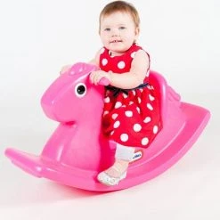 Little Tikes Hobbelpaard - Roze -Babygyms || hobbelfiguren || vormenstoven Winkel 550x405 7