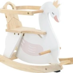 Tryco Zwaan Houten Hobbeldier TR-353011 -Babygyms || hobbelfiguren || vormenstoven Winkel 550x411 5