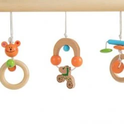 Bieco Toys My First Gym Oranje Groen Houten Babygym 23000012