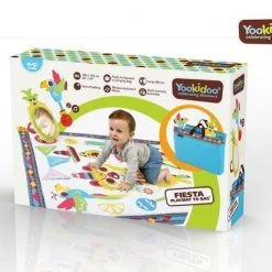 Yookidoo Speelkleed Fiesta Incl. Tas 100 X 140 Cm -Babygyms || hobbelfiguren || vormenstoven Winkel 550x412 7